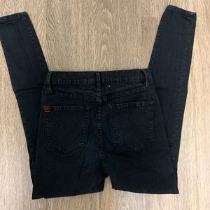 WOMENS BDG BLACK JEANS SZ 27 24X28 TWIG HI RISE